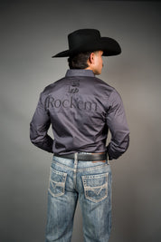Rock'em Official Long Sleeve Button Up