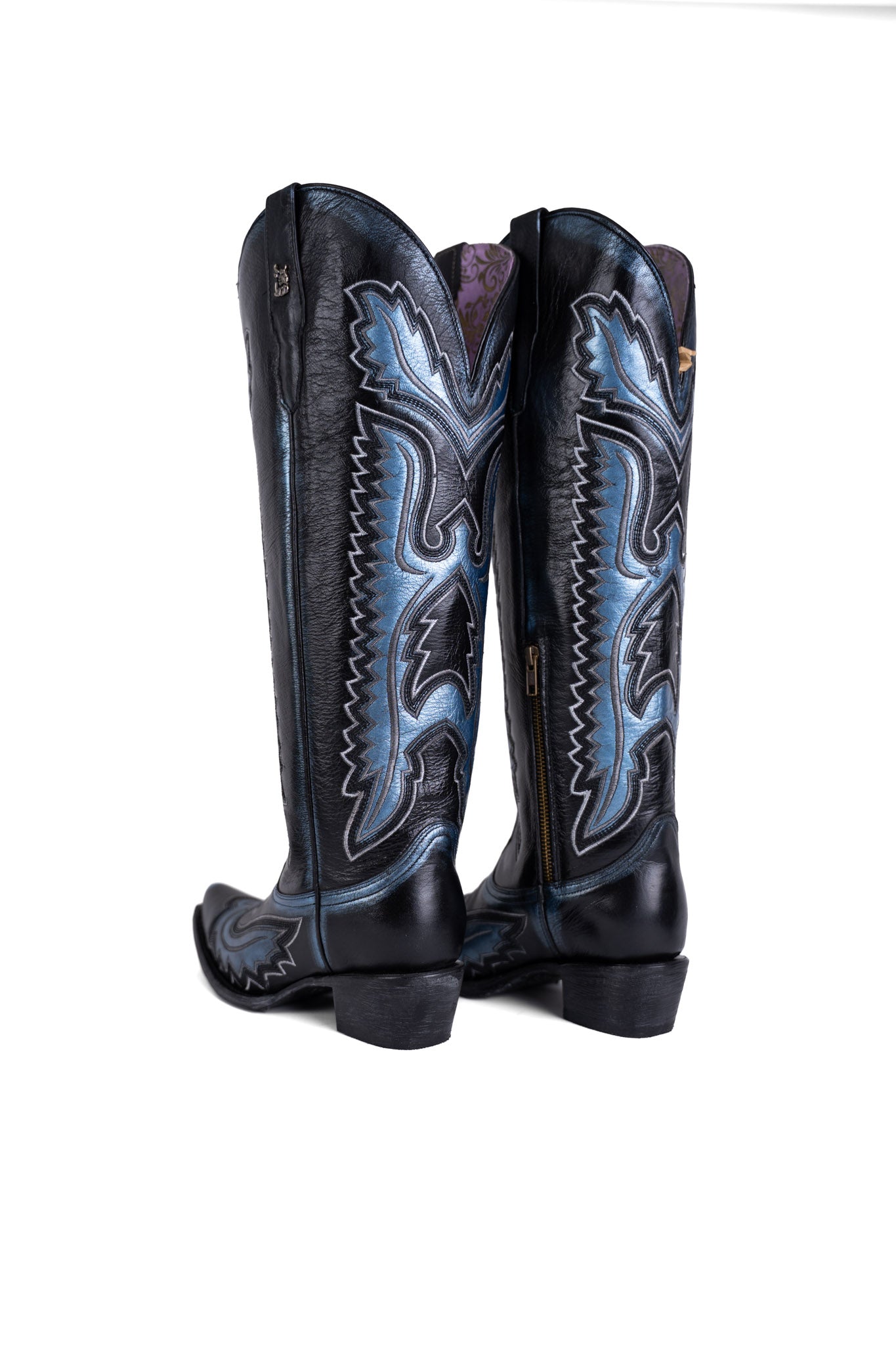 Stacy Tall Wide Calf Snip Toe Cowgirl Boot