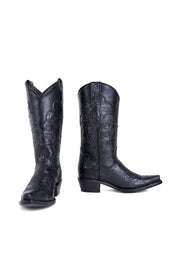 Tooled Snip Toe Cowgirl Boot
