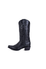 Tooled Snip Toe Cowgirl Boot