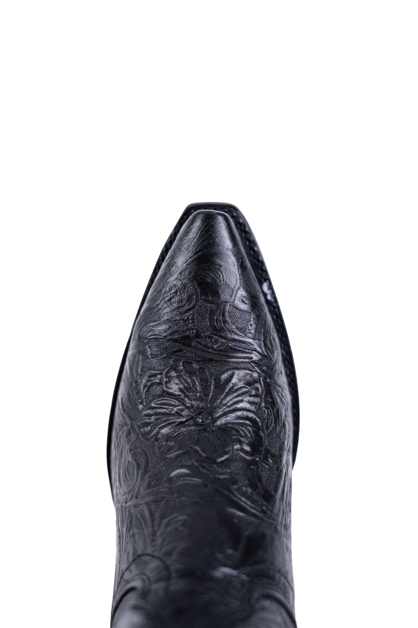 Tooled Snip Toe Cowgirl Boot