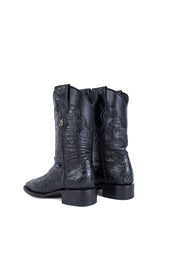 Tooled Square Toe Cowgirl Boot