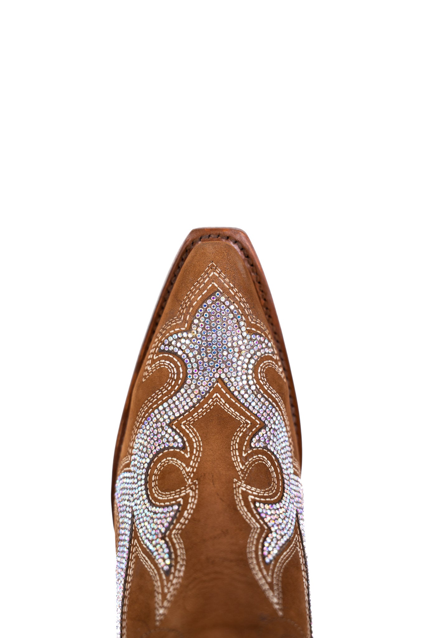 Azalea Nobuck Tall Snip Toe Cowgirl Boot