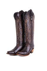 Kaori Tall Snip Toe Cowgirl Boot