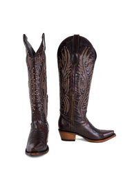 Kaori Tall Snip Toe Cowgirl Boot