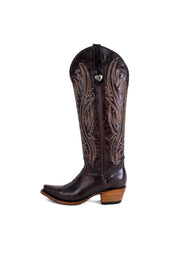 Kaori Tall Snip Toe Cowgirl Boot