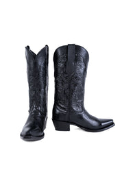 Mila Tooled Snip Toe Cowgirl Boot