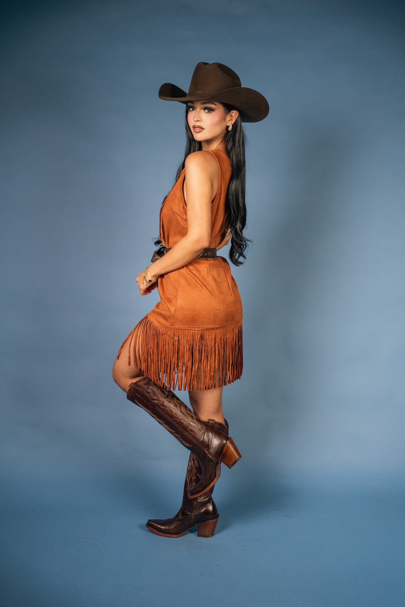 Evie's Fringe Western Dress