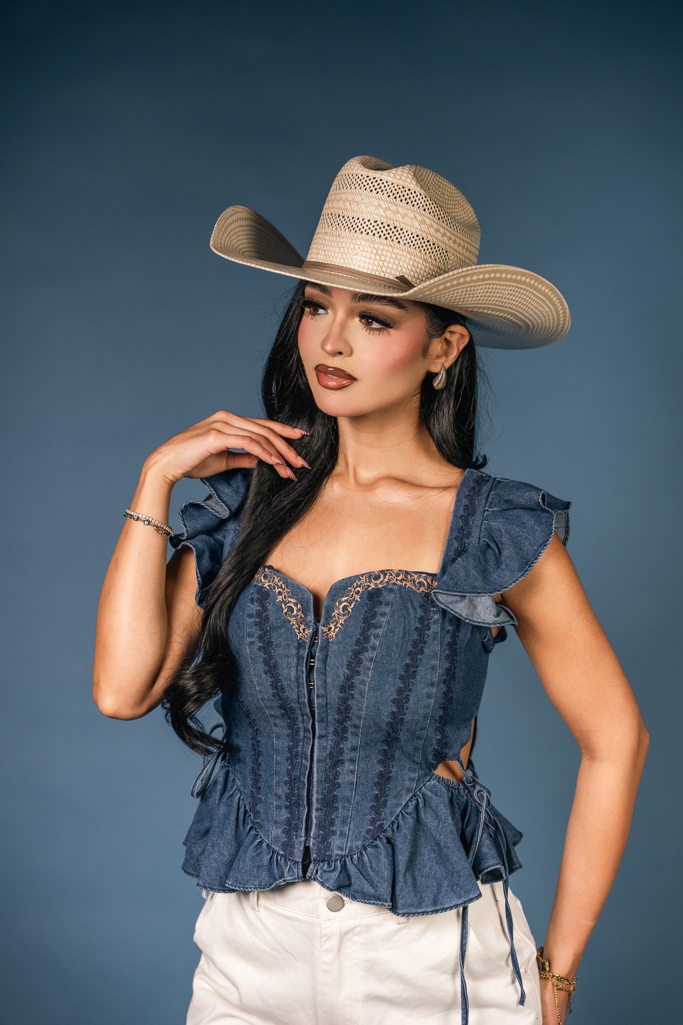 Lila Rae Ruffle Corset