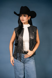 Nightfall Rider Fringe Vest