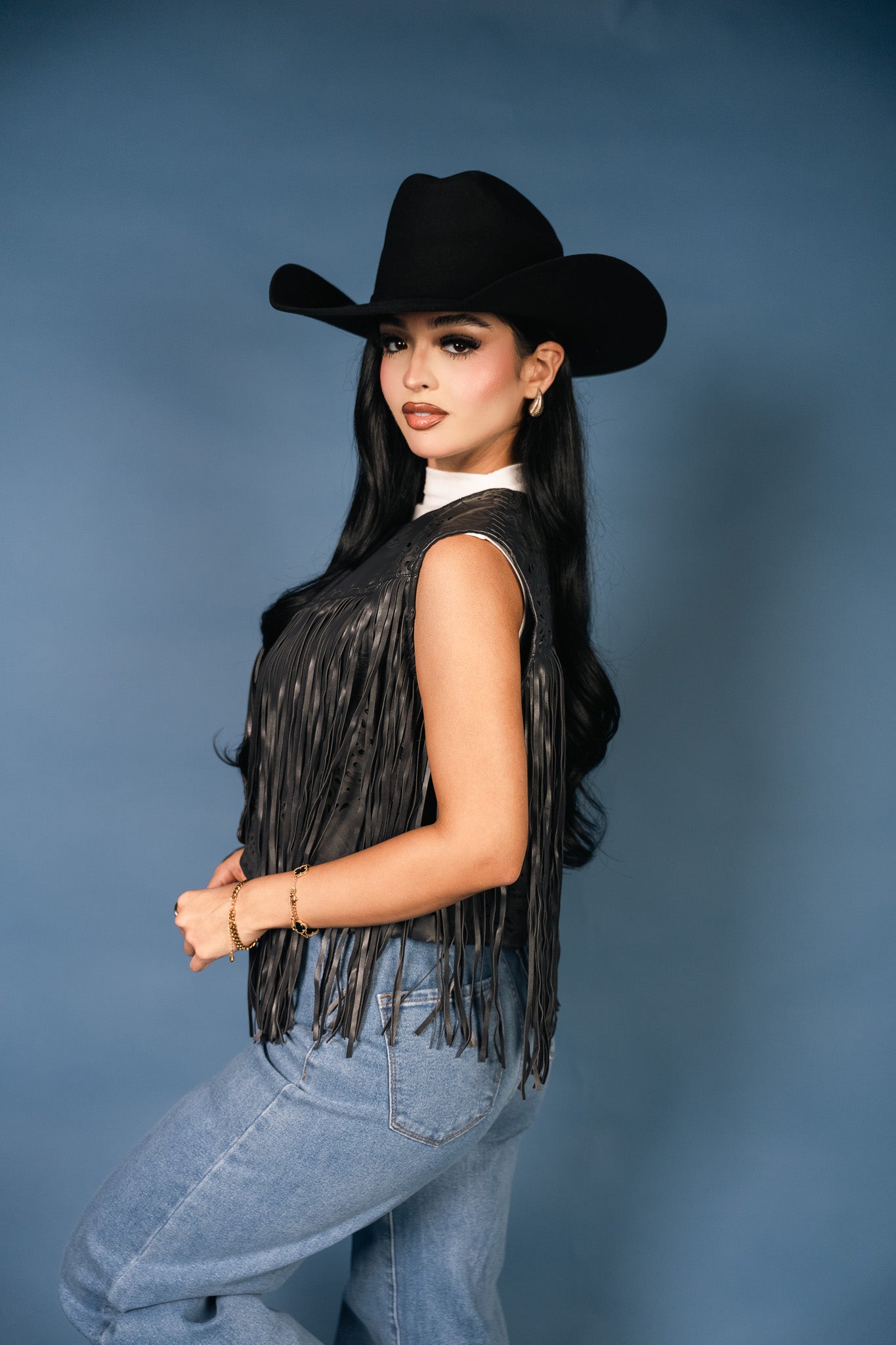 Nightfall Rider Fringe Vest