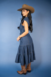 Betsy Denim Midi Shirtdress