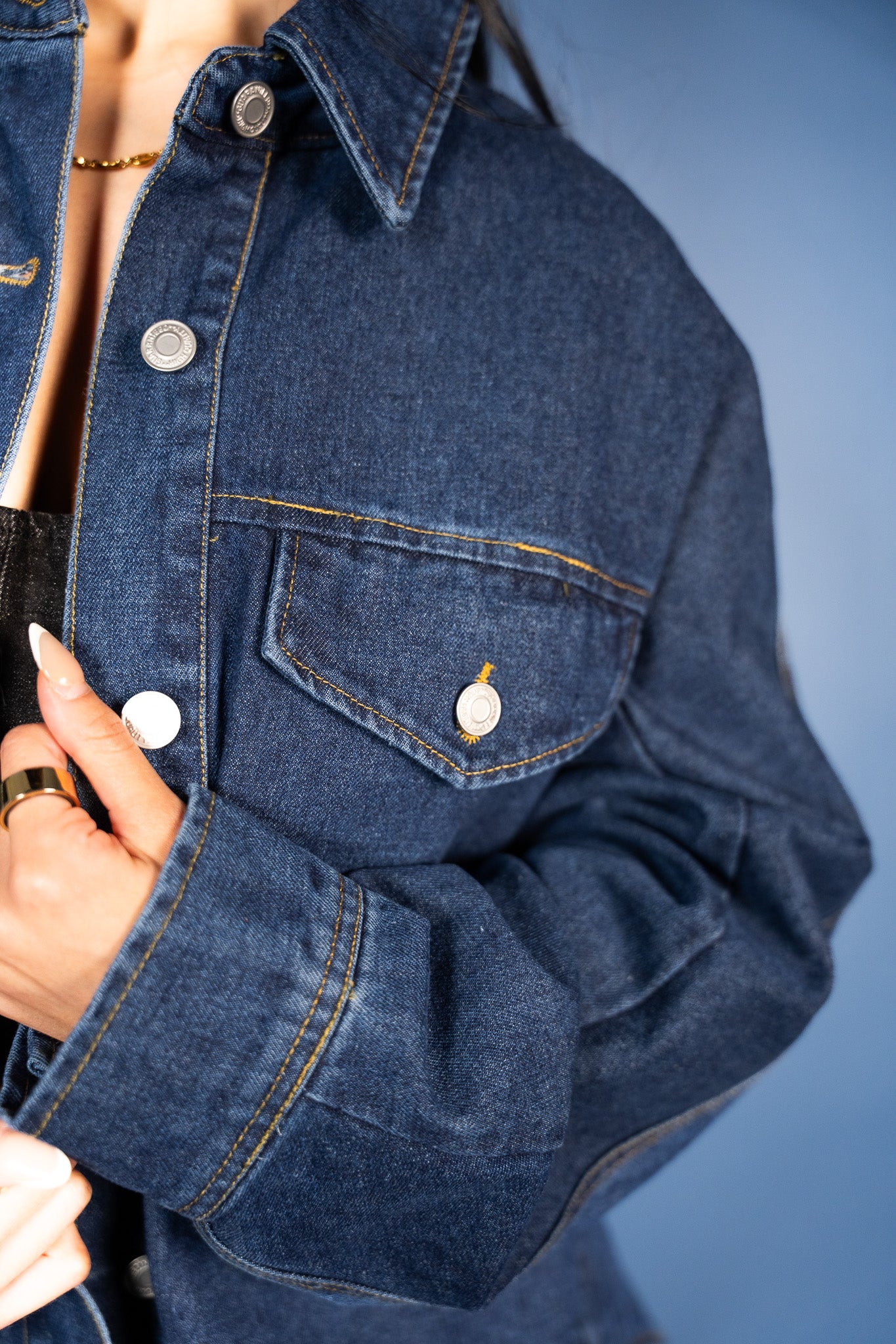 Odalys Oversized Denim Shacket