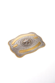 Crumrine Western Rectangle Belt Buckle