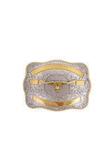 Crumrine Western Rectangle Belt Buckle