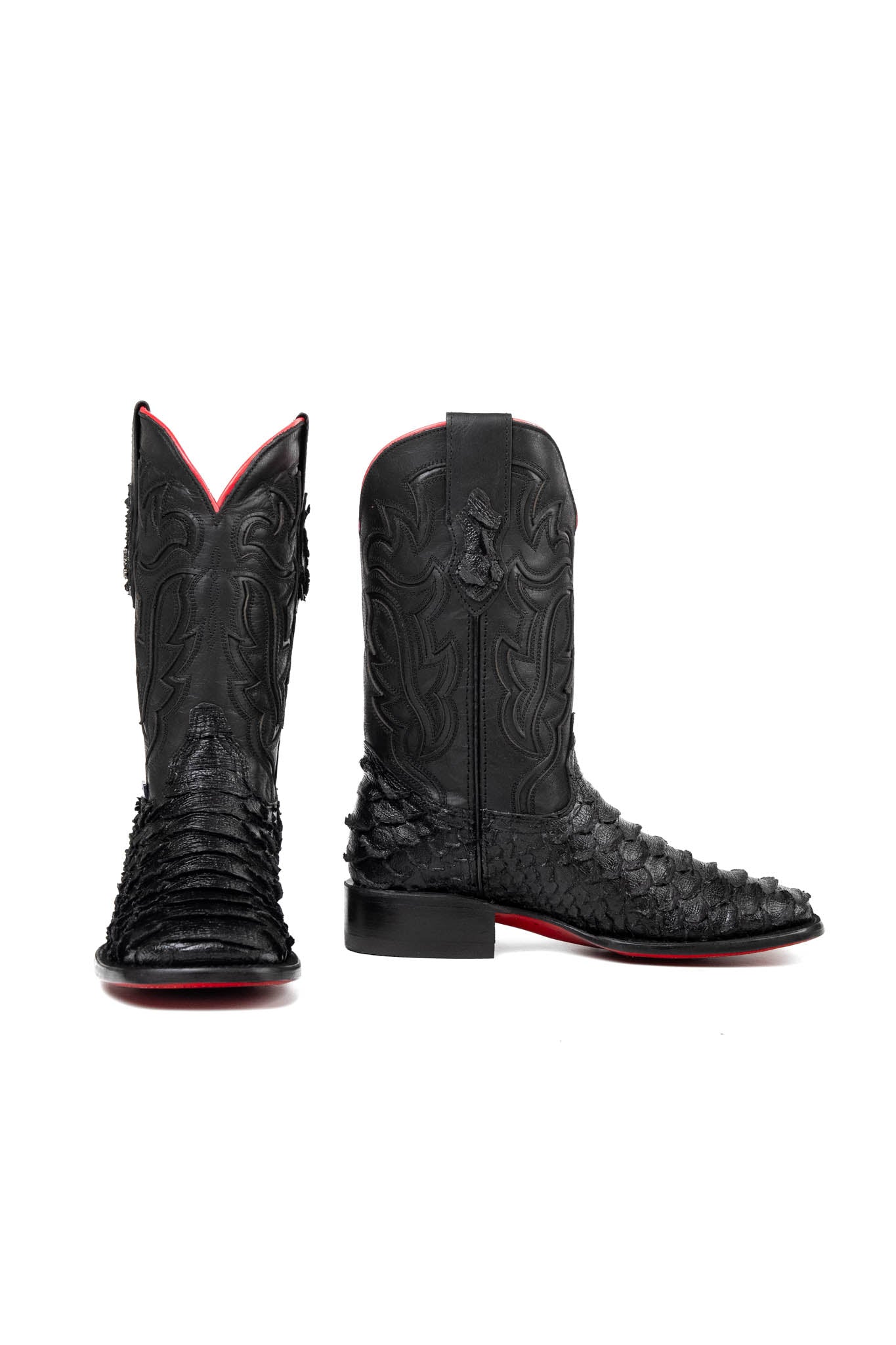 Bruce Viper Red Bottom Square Toe Cowboy Boot