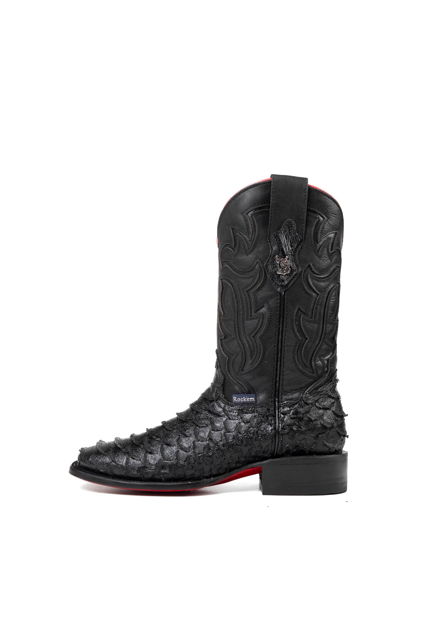 Bruce Viper Red Bottom Square Toe Cowboy Boot