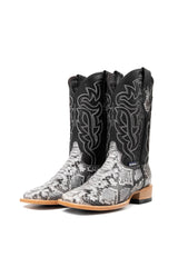 Bruce Python Square Toe Cowboy Boot