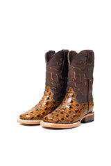 Little Bruce Caiman Hornback Kids Boot