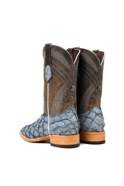 Monroe Pirarucu Exotic Square Toe Cowboy Boot