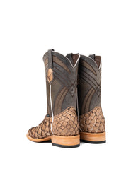 Monroe Pirarucu Exotic Square Toe Cowboy Boot