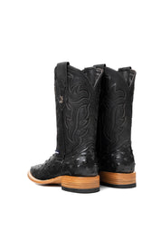 Bruce Ostrich Square Toe Cowboy Boot
