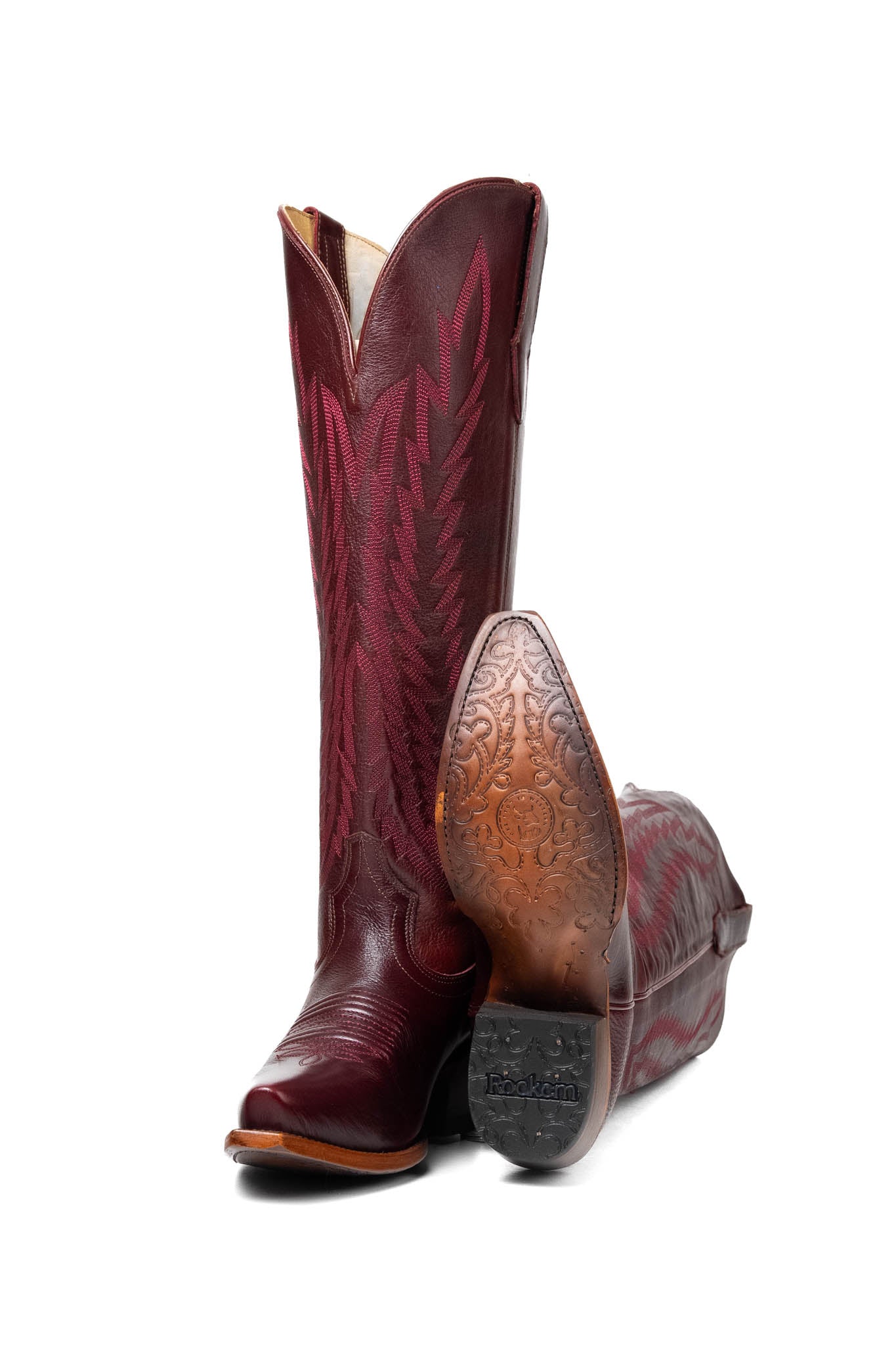 Presley Tall Wide Calf Snip Toe Cowgirl Boot