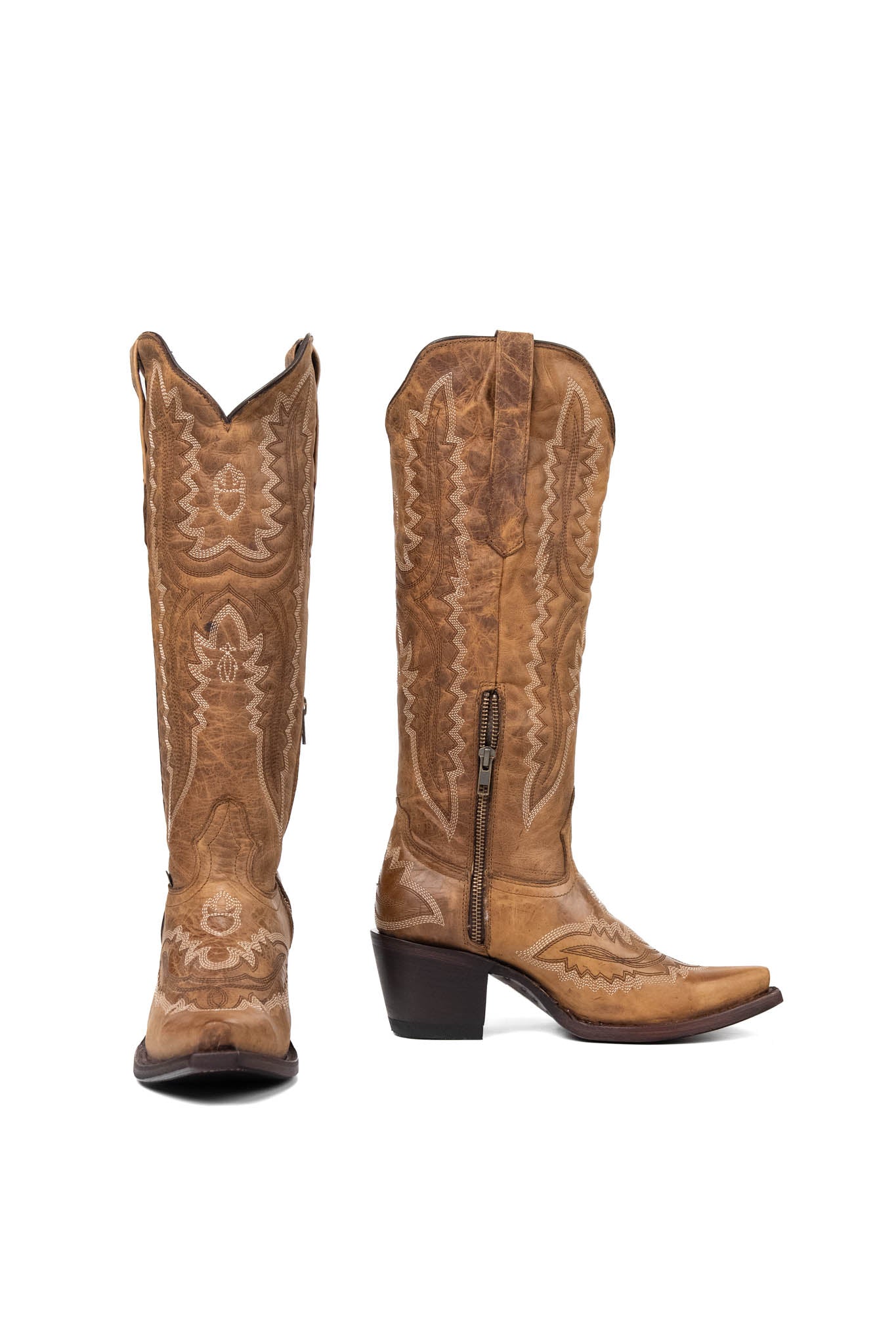 Valencia Tall Snip Toe Cowgirl Boot