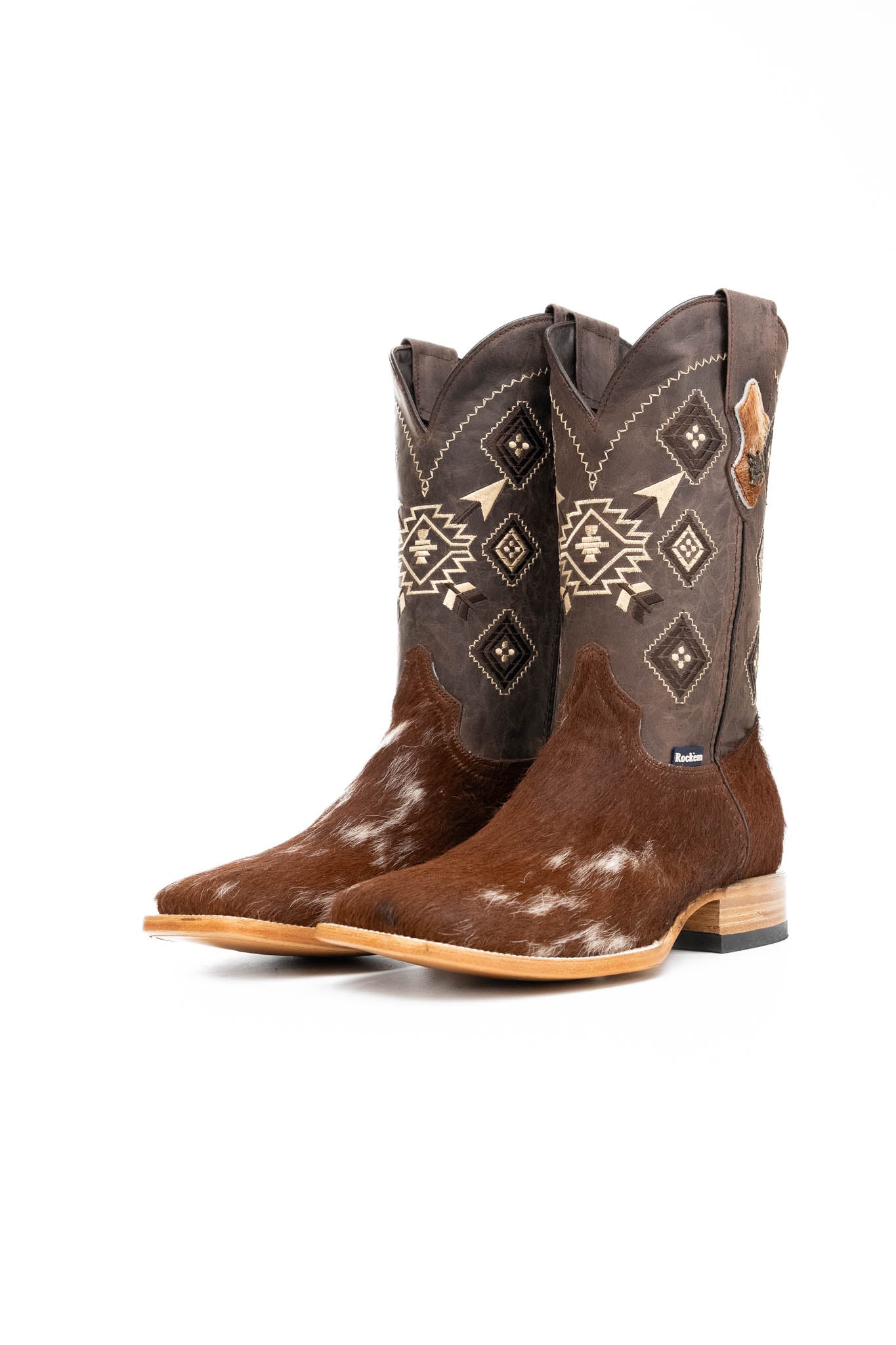 Men's Cowhide Square Toe Cowboy Boot Size 11 Box NM107