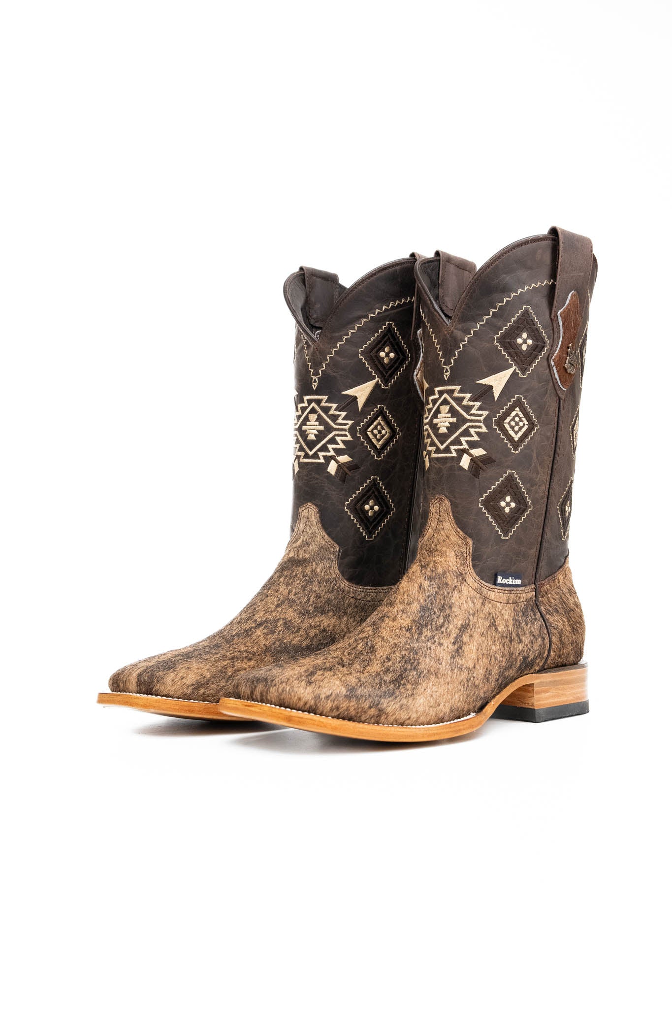 Men's Cowhide Square Toe Cowboy Boot Size 11 Box NM108