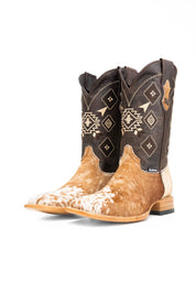 Men's Cowhide Square Toe Cowboy Boot Size 11.5 Box NM109