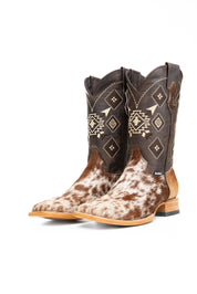 Men's Cowhide Square Toe Cowboy Boot Size 11.5 Box NM110