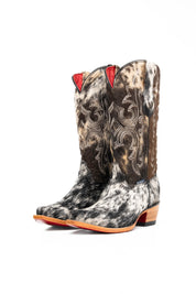 Katherine Snip Toe Cowhide Cowgirl Boot Size 6.5 Box NW76