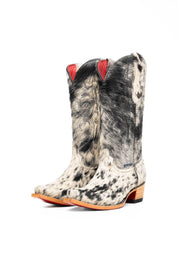 Katherine Snip Toe Cowhide Cowgirl Boot Size 7.5 Box NW80