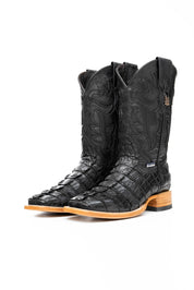 Bruce Caiman Tail Square Toe Cowboy Boot