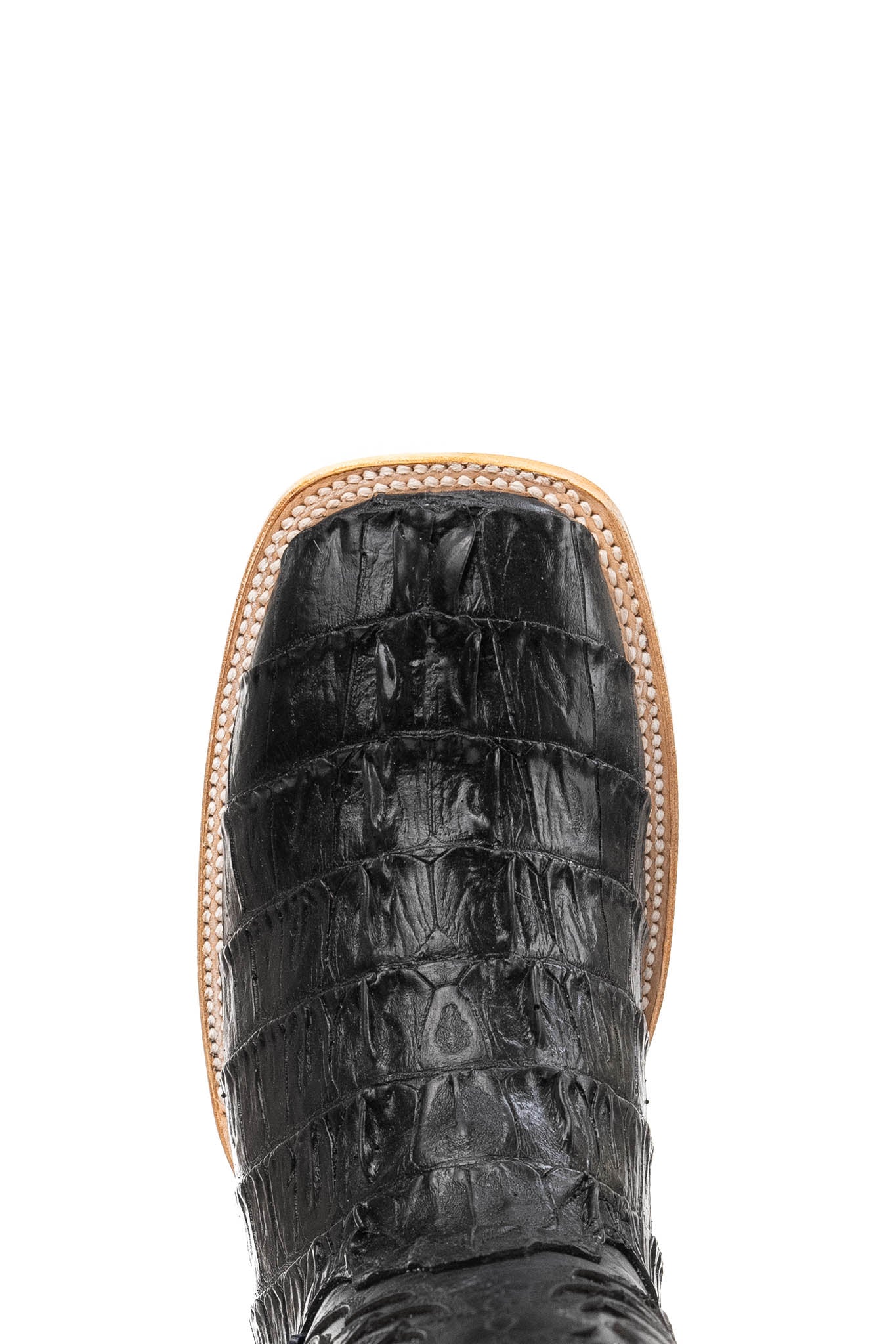 Bruce Caiman Tail Square Toe Cowboy Boot