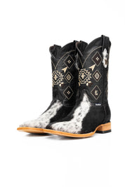 Men's Cowhide Square Toe Cowboy Boot Size 10.5 Box NM83