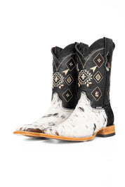 Men's Cowhide Square Toe Cowboy Boot Size 11 Box NM85