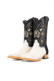 Men's Cowhide Square Toe Cowboy Boot Size 11 Box NM86