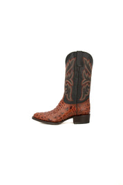 Lomo De Nilo Round Toe Cowboy Boot