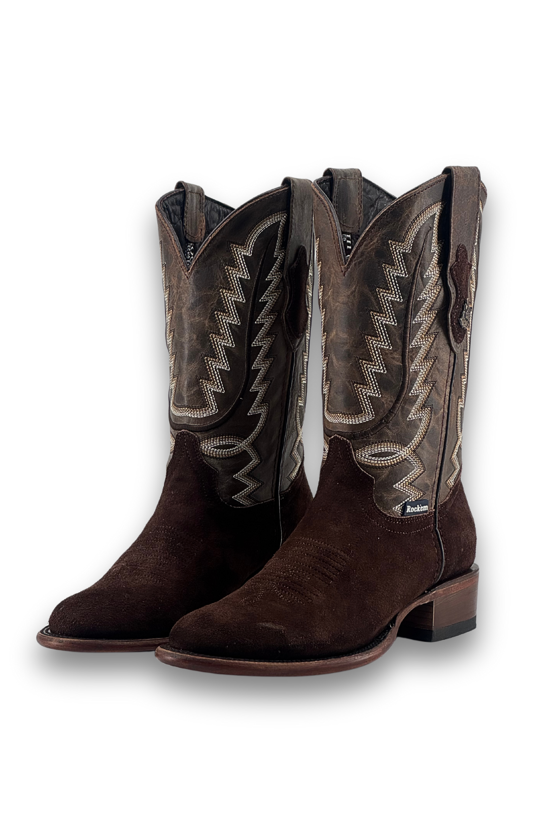 Marvin Roughout Round Toe Cowboy Boot