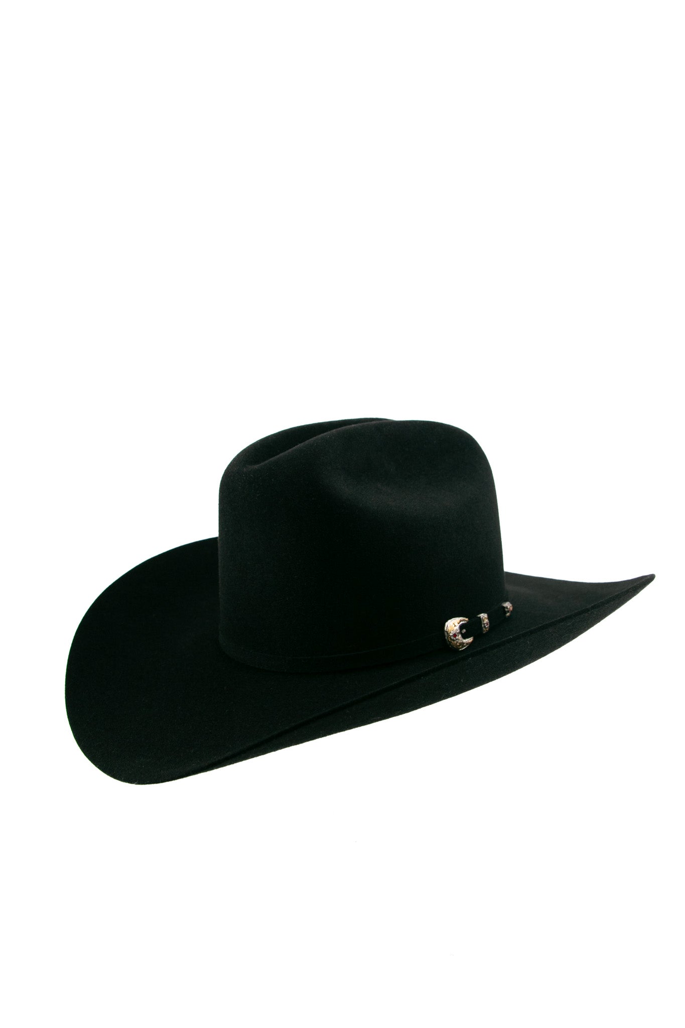 Larry Mahan 6X Black Real Felt Cowboy Hat