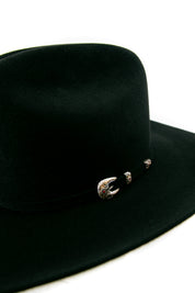 Larry Mahan 6X Black Real Felt Cowboy Hat