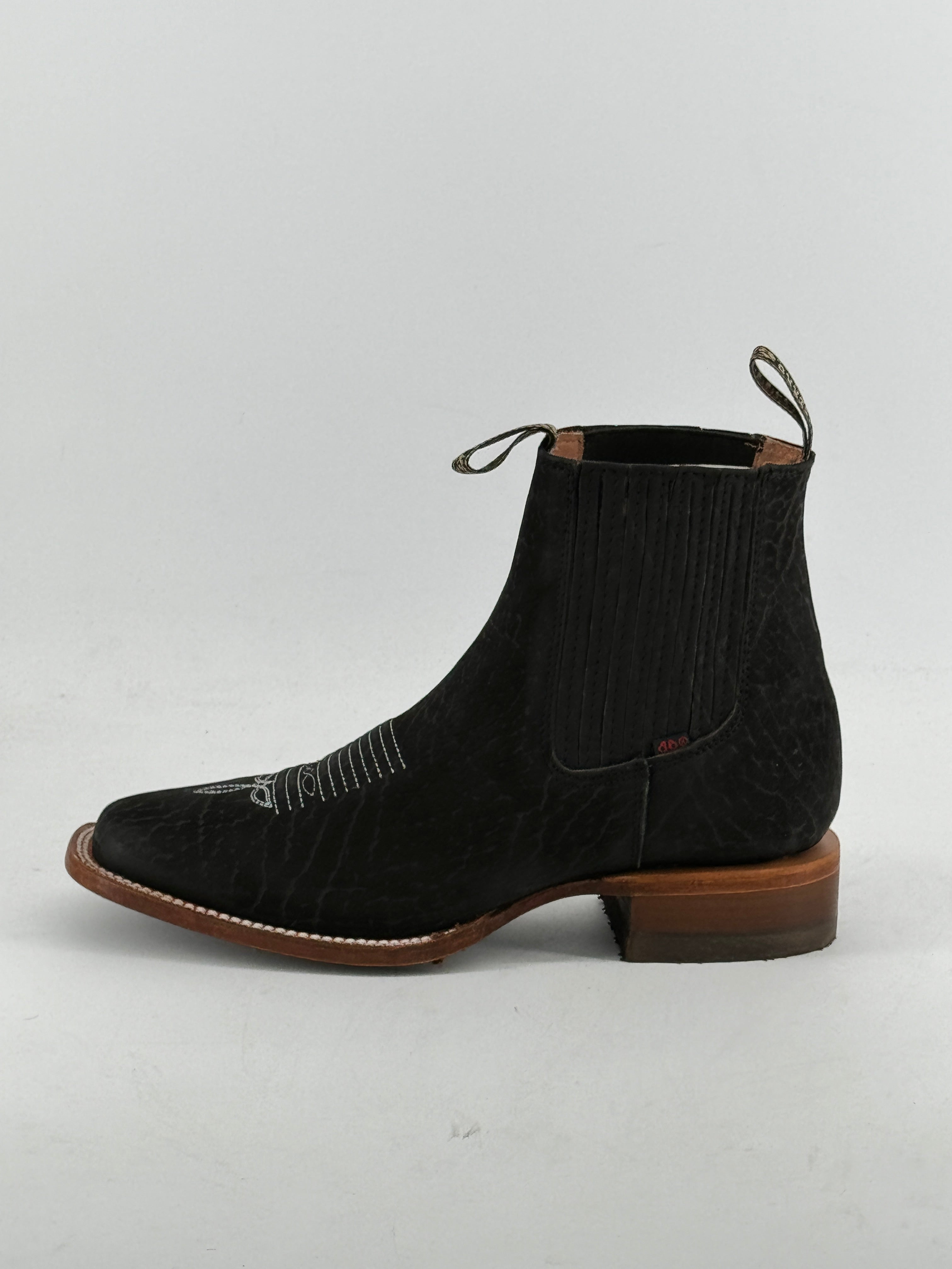 Bessero Cuero Cuello deToro Square Toe Men's Botin