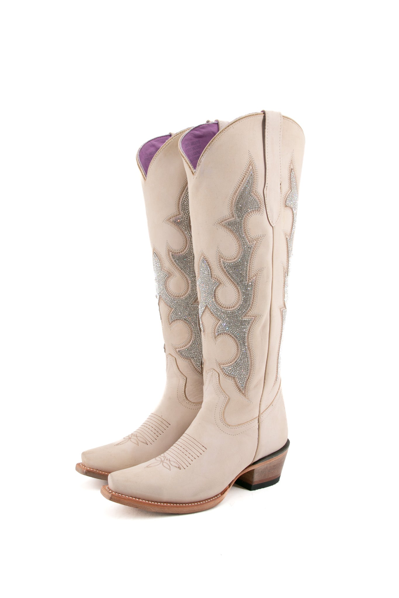 Makayla Nobuck Tall Snip Toe Cowgirl Boots