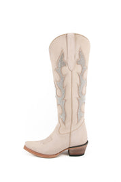 Makayla Nobuck Tall Snip Toe Cowgirl Boots