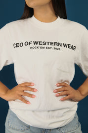 CEO Of Western Rock'em T-Shirt