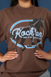 Rock'em One Stop To Western T-Shirt