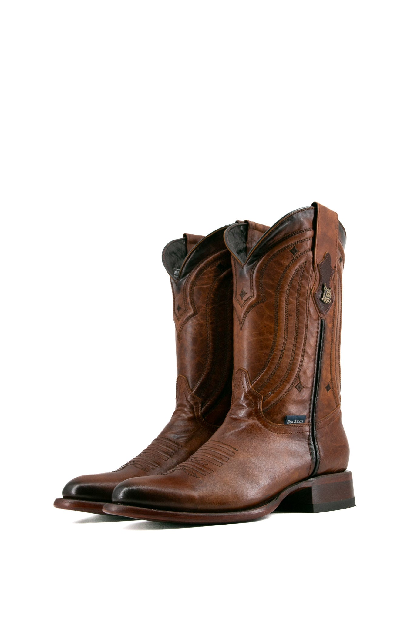 Durango Stivali Western Da Uomo In Pelle, Alti 30 Cm - Comodi E Resistenti Per Tutti I Giorni