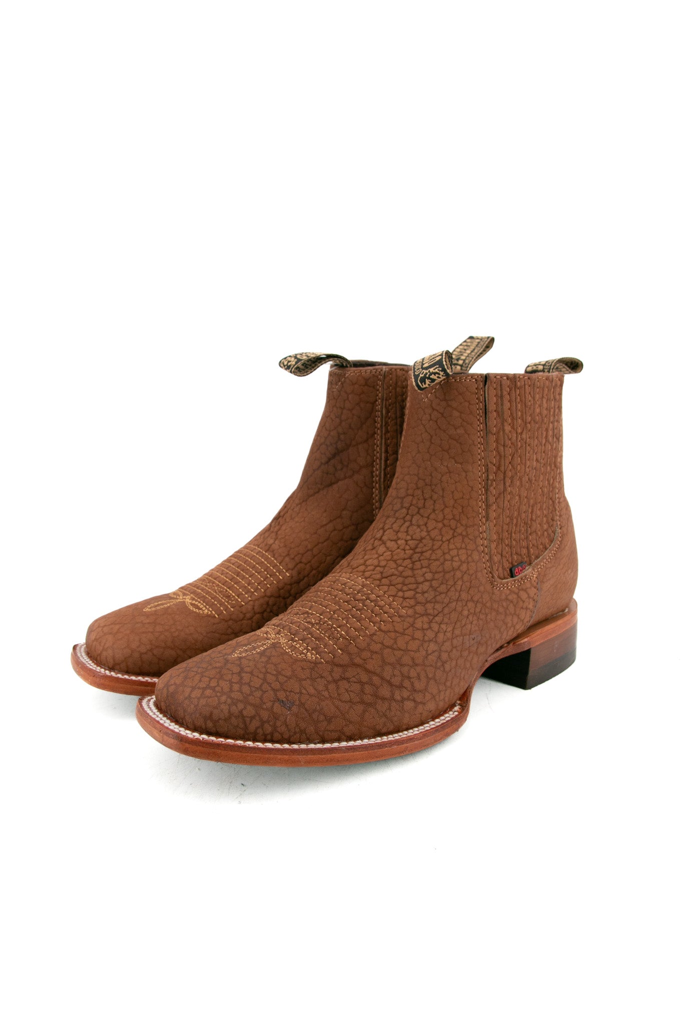 Bessero Cuero Cuello deToro Square Toe Men's Botin